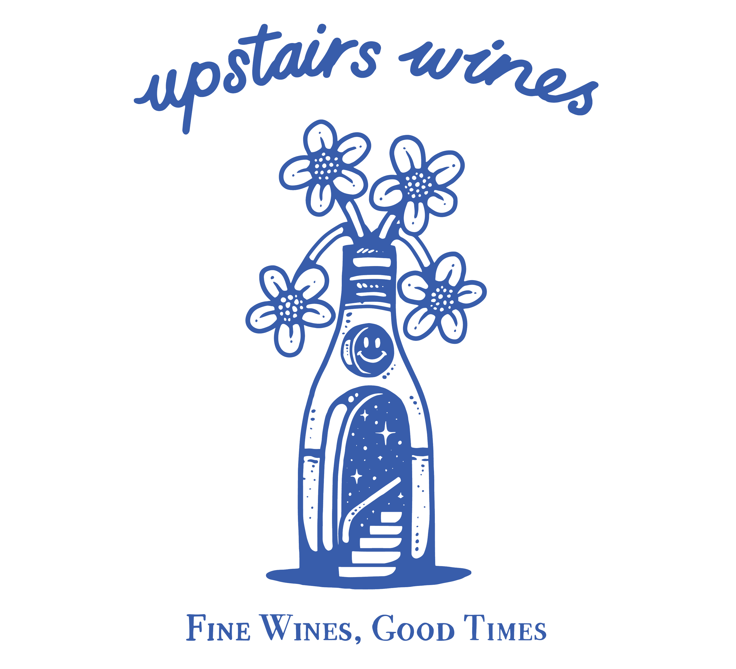 Upstairs Wines Ettalong logo