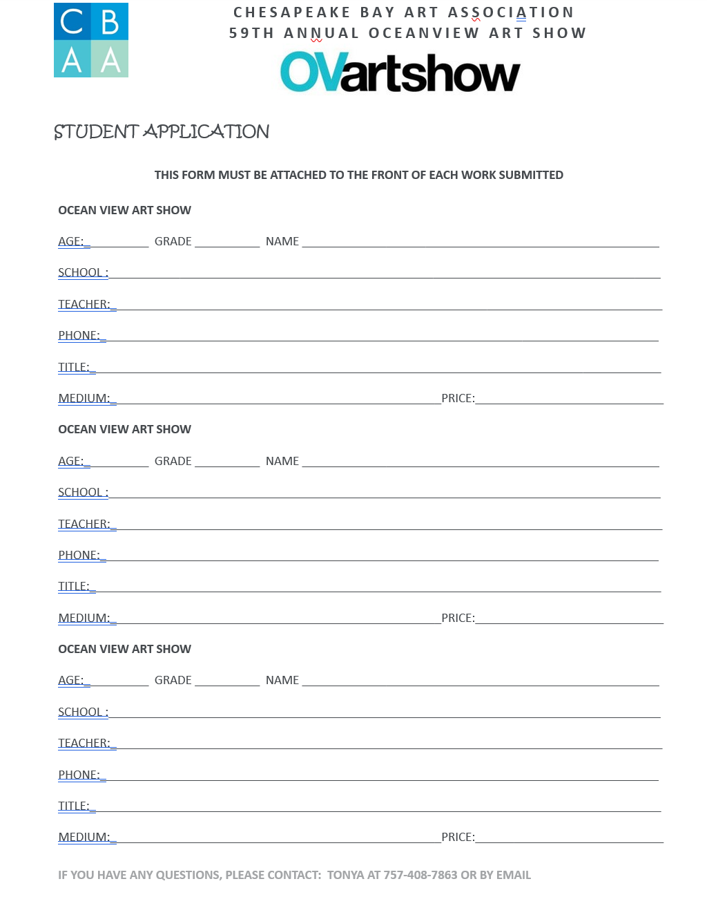 Oceanview Art Show 2023 — Chesapeake Bay Art Association