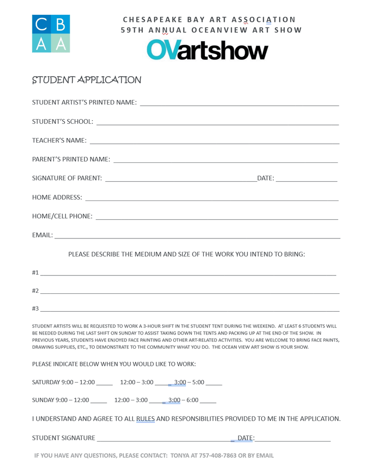 Oceanview Art Show 2024 — Chesapeake Bay Art Association