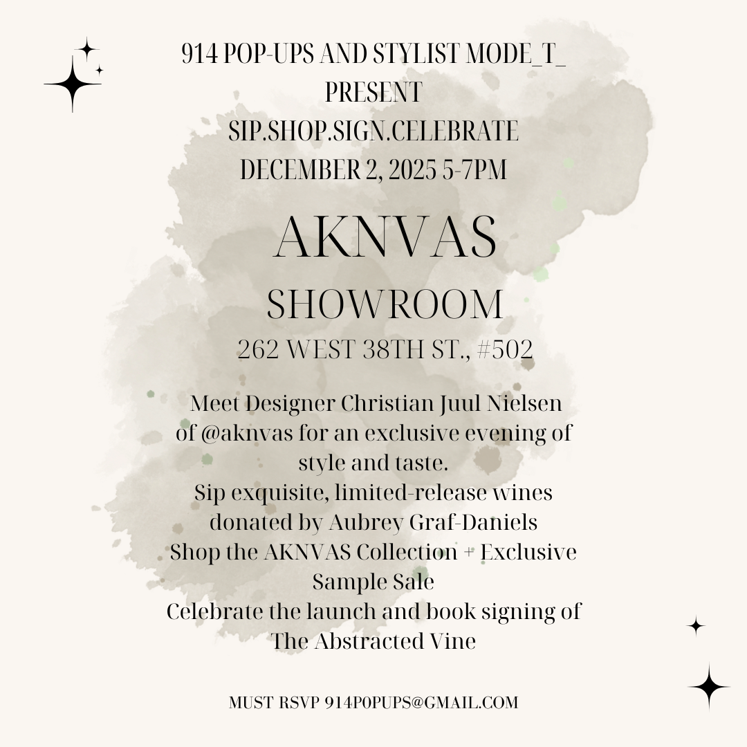 SIP. SHOP. SIGN. CELEBRATE at AKNVAS Showroom