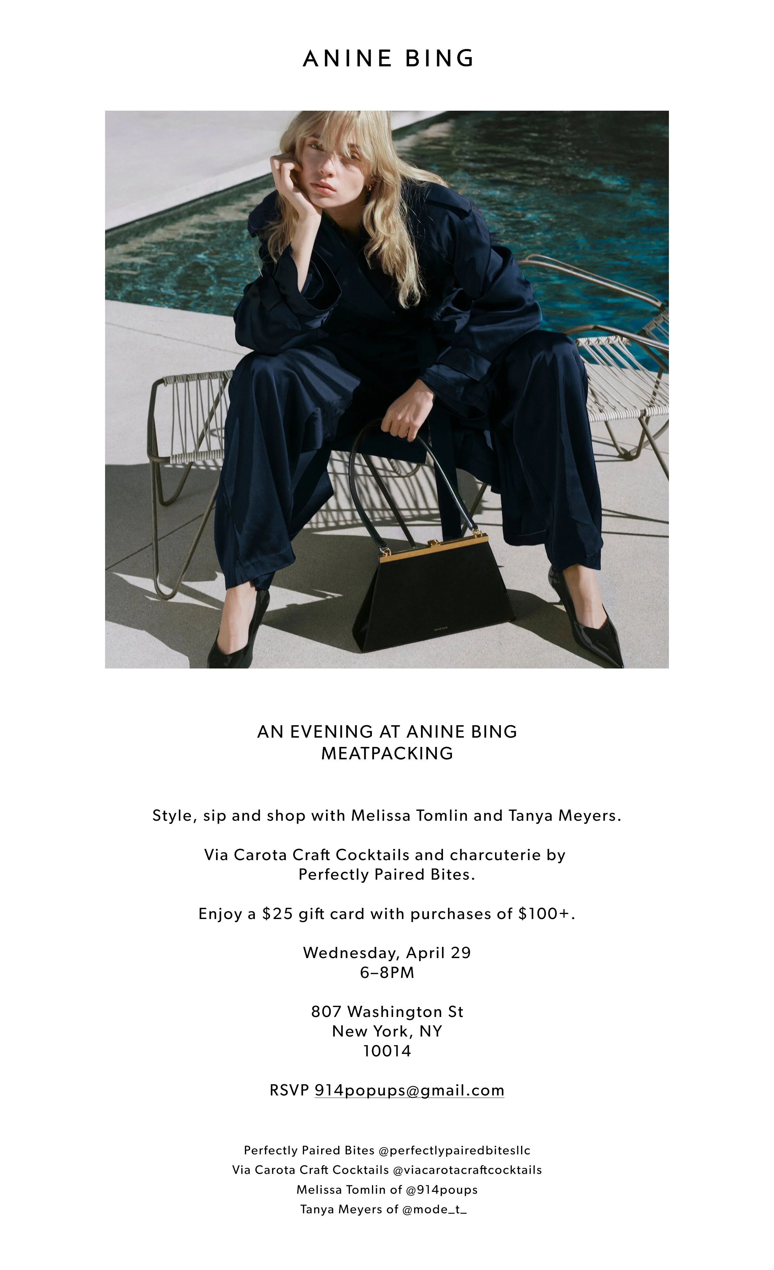 Anine Bing Collaboration PopUp