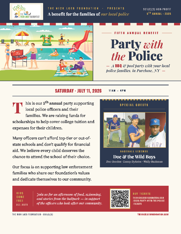 eParty with the Police — 5th Annual Benefit