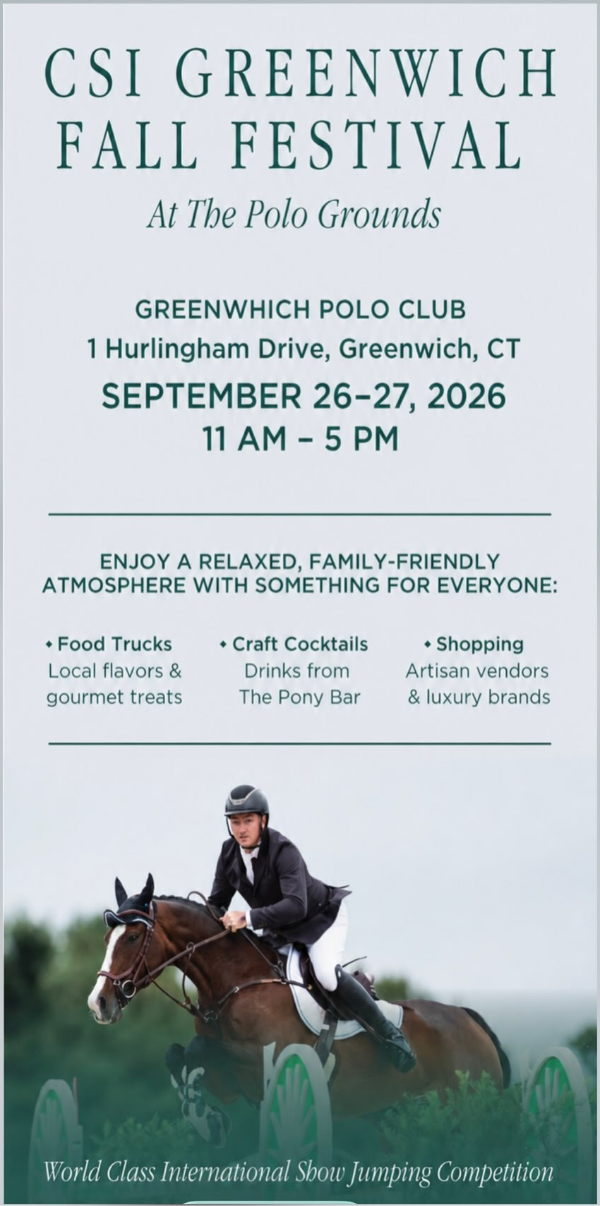 CSI Greenwich Fall Festival — Greenwich Polo Club