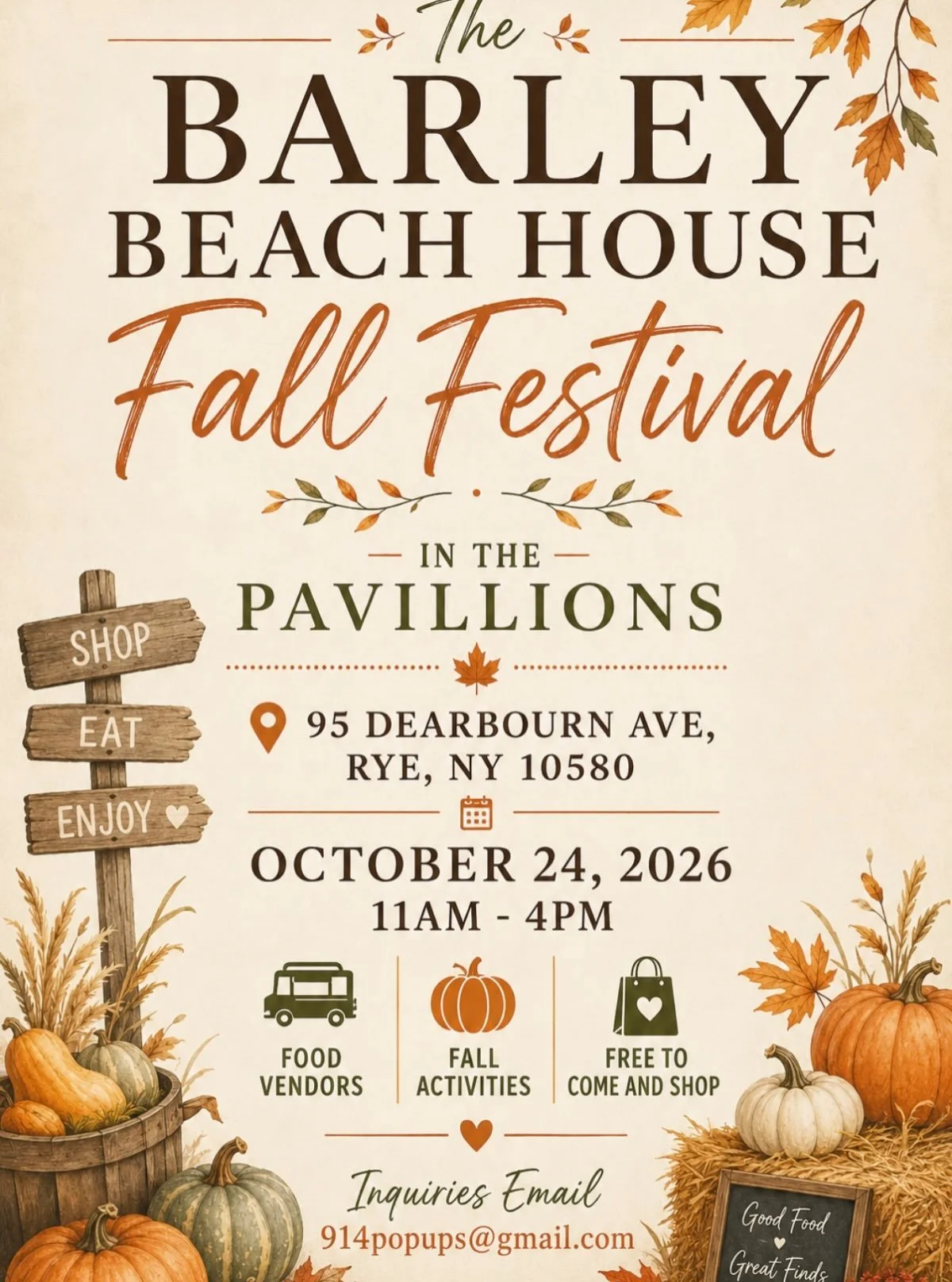 Barley Beach House Fall Festival