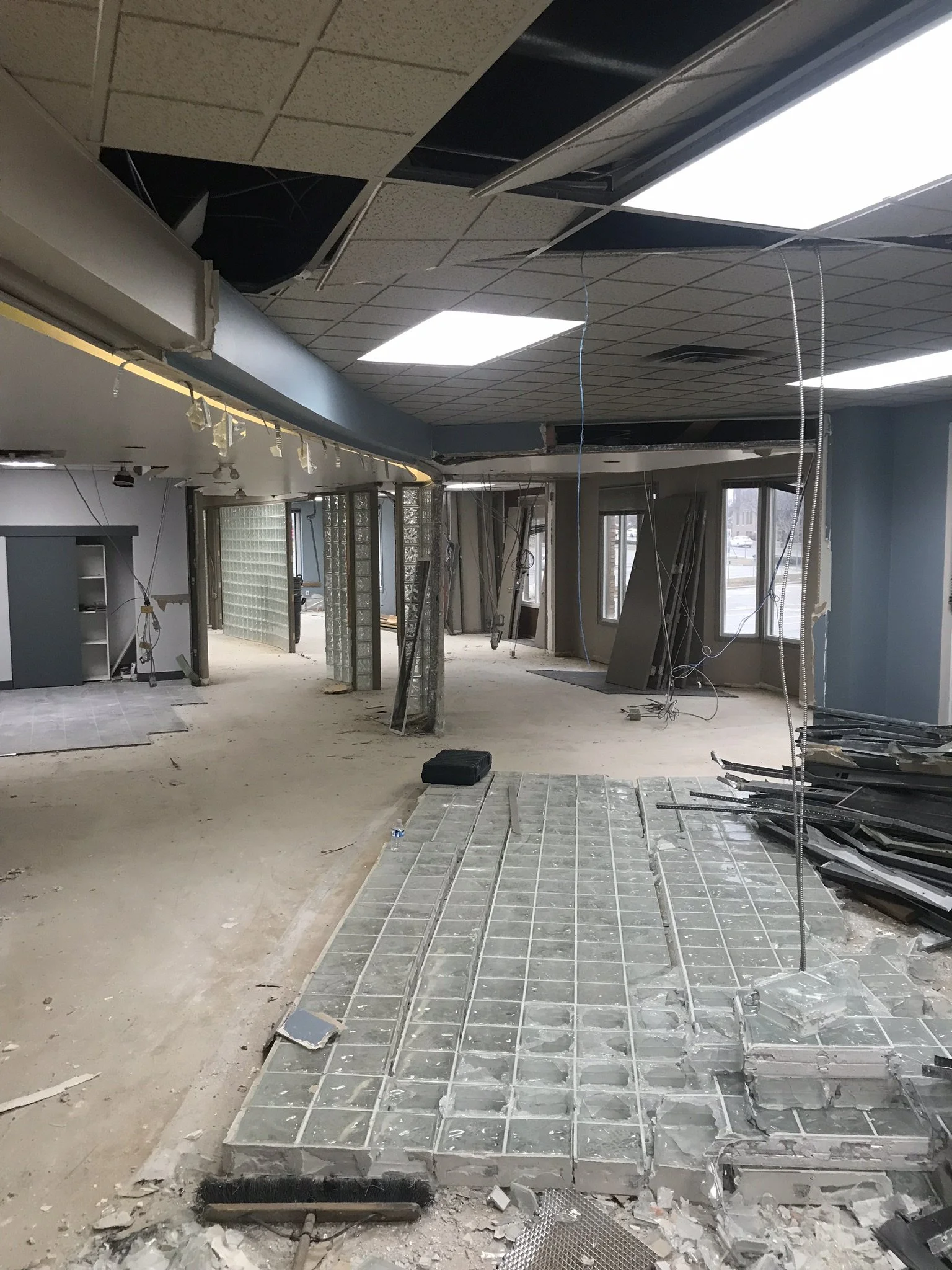 office ceiling demolition mississauga