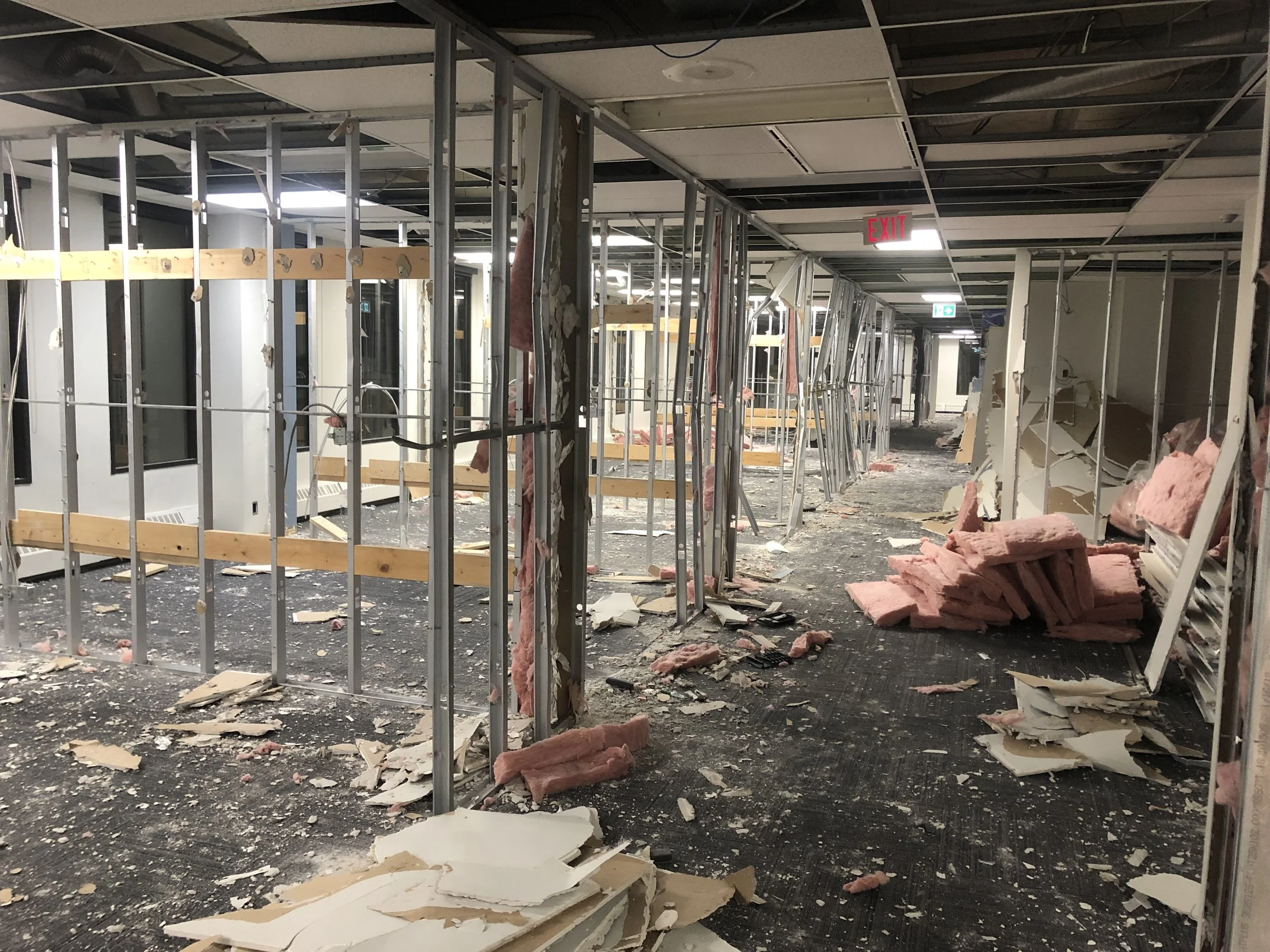 commercial office demolition by crs demolition