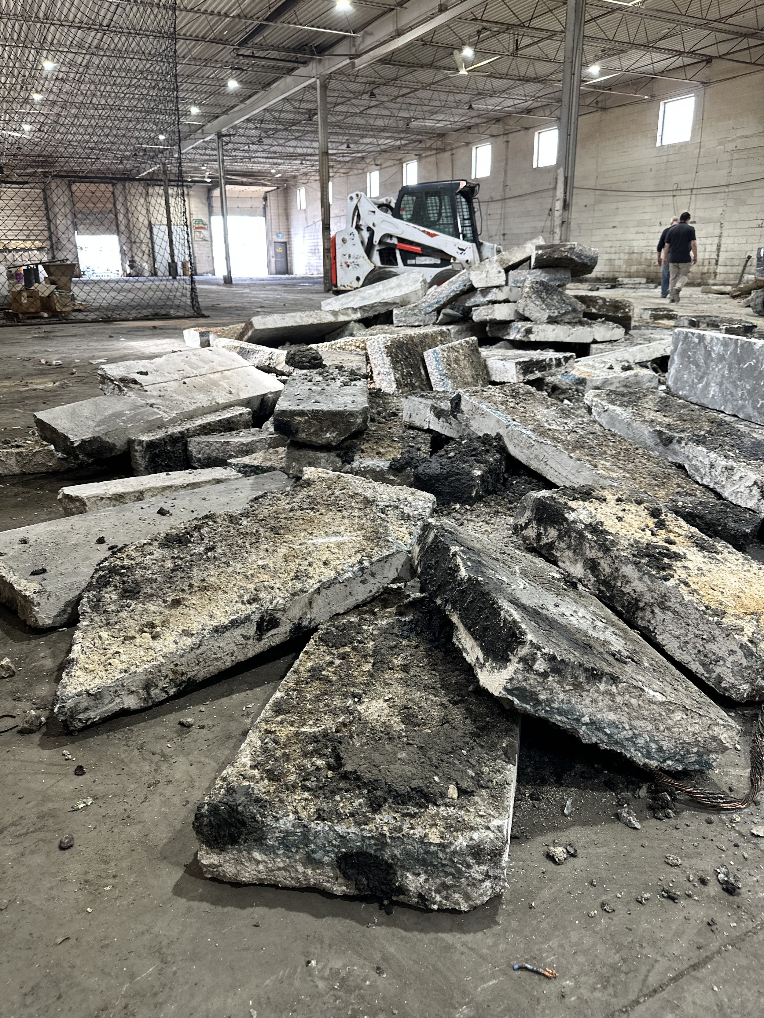 concrete slab cutting interior demolition mississauga