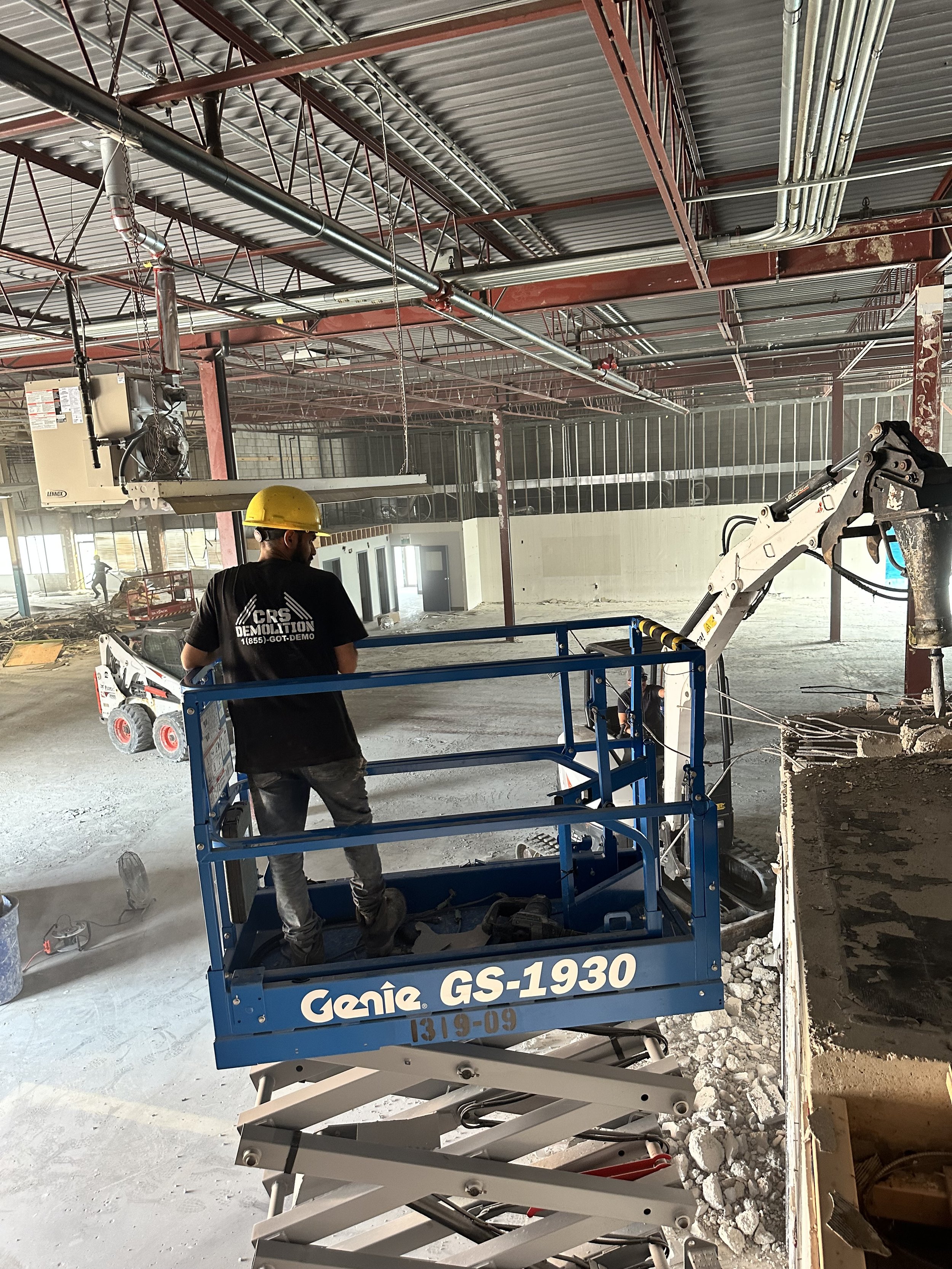 warehouse interior demolition mississauga by crs demolition