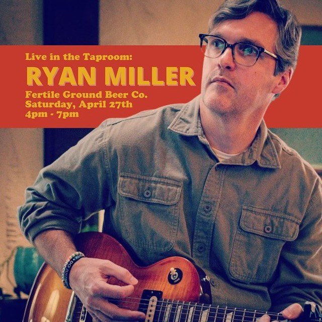 @ryanmiller1978 will be playing on the patio this Saturday from 4-7! Come hear some great tunes from this local artist plus food trucks @minnesotalucys458 from 12-4 and Quinn&rsquo;s Grab n Go from 5-8!

#drinklocal #brewery #livemusic #craftbeer #be