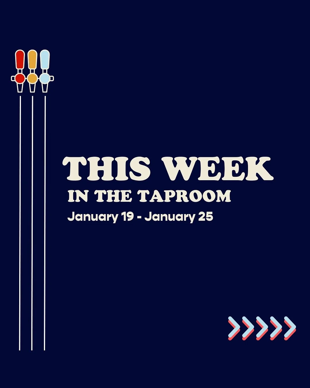 Get back to the taproom this week for beer specials, new beer releases (announcements coming soon) and the return of the @southernfriedvegan food truck this Tuesday!