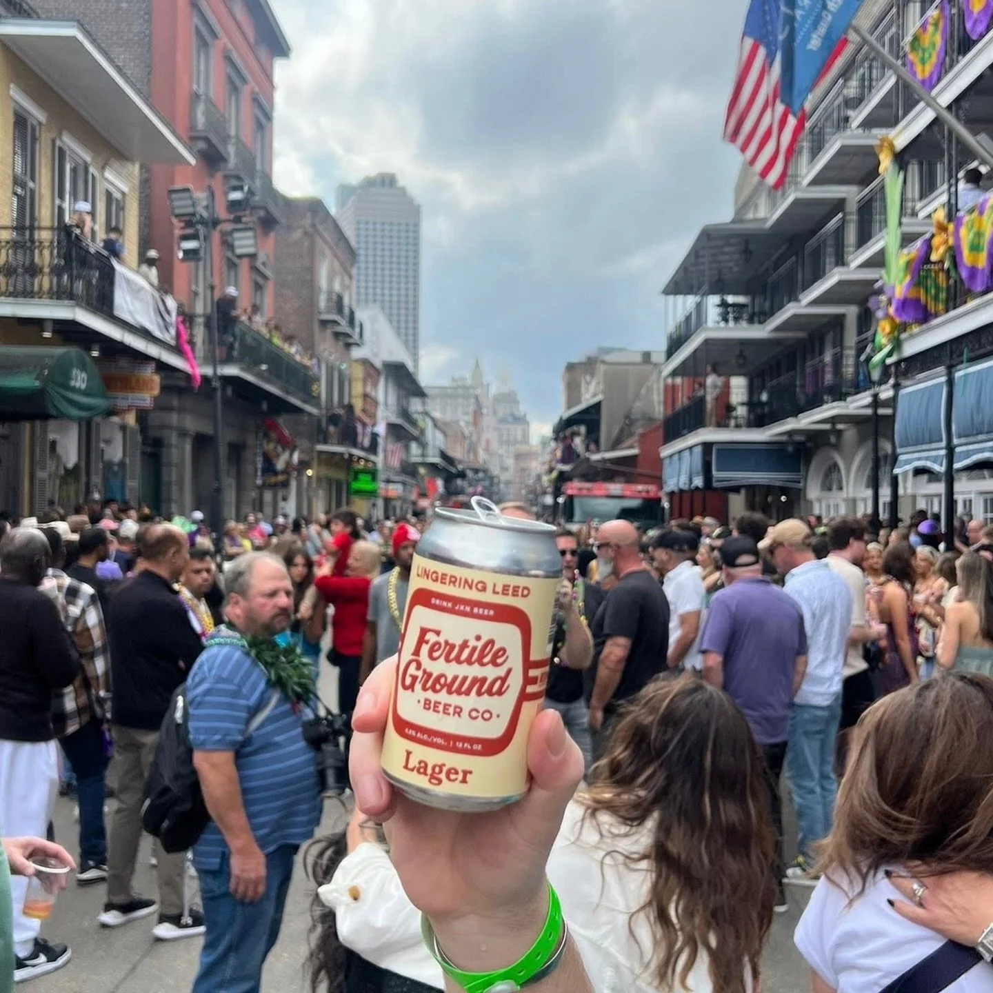 Happy Mardi Gras!!🎉🍻 To celebrate come grab $4 pints of FG Pilsner and Lingering Leed Lager in the taproom today!

Also cheers to our FG friends for sending us these pics from New Orleans!