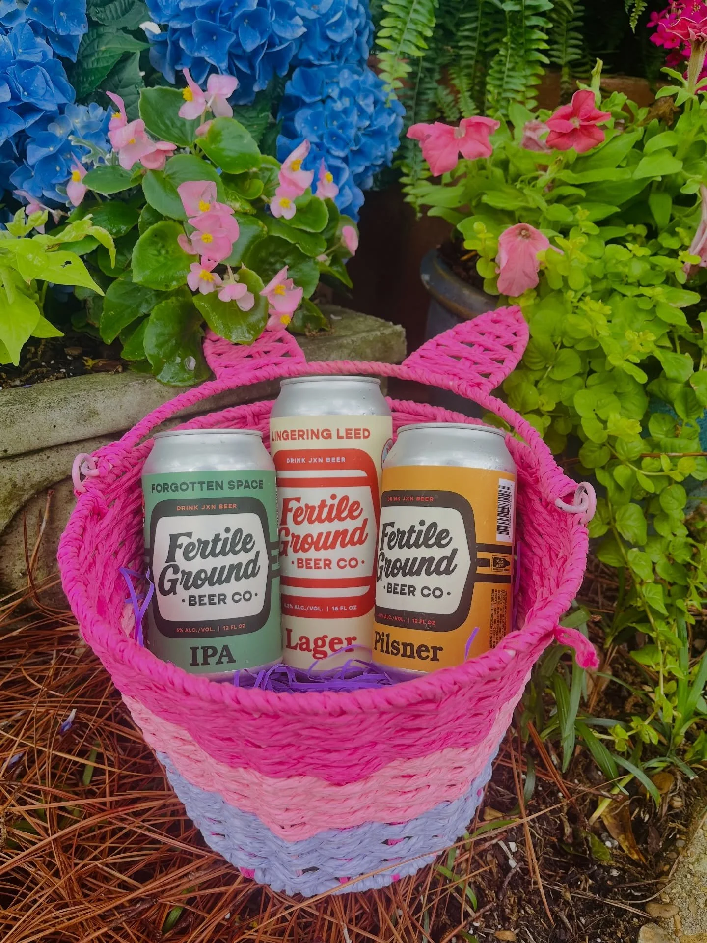 Happy Easter! The rain is gone and the taproom is open today from 12-7! Come enjoy some beers on the patio!