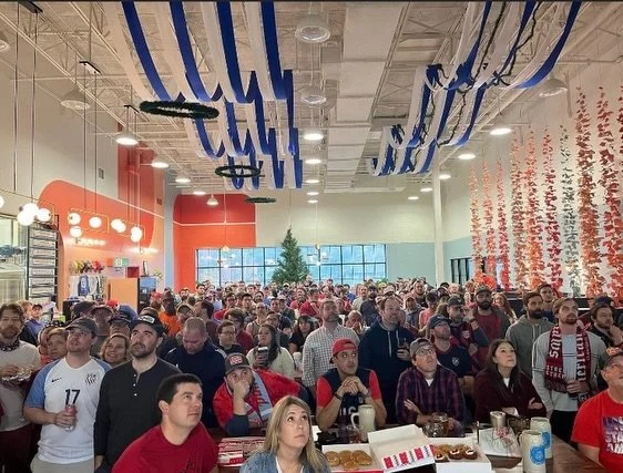 Y&rsquo;all ready to do this again?!? The World Cup kicked off today and we&rsquo;ll have Team USA v Paraguay in the taproom THIS FRIDAY @ 8pm!! We&rsquo;ve got an extra TV in the taproom now too! 

We&rsquo;ll also have the Ole Miss baseball game on