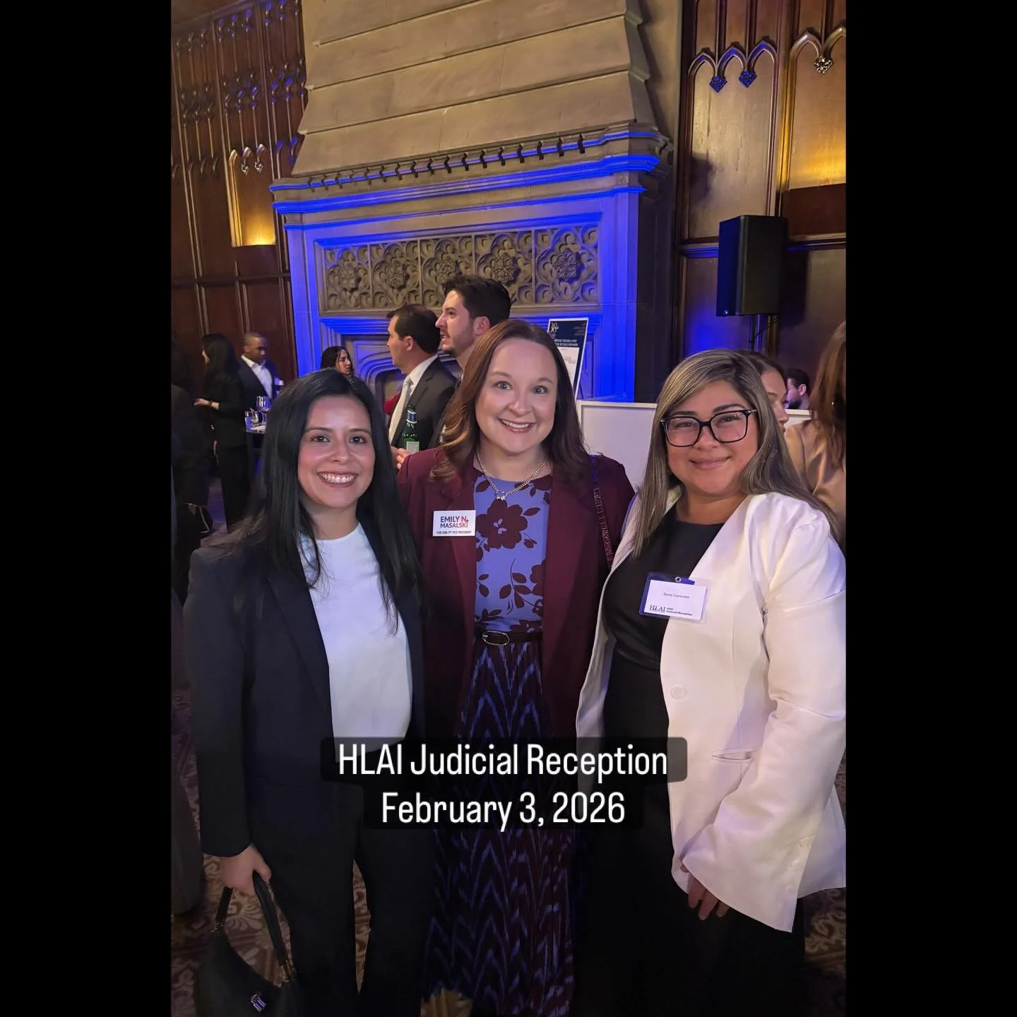 2.3.2026 The 10th Annual HLAI @hispaniclawyersillinois Judicial Reception at the University Club. I learned about unique traditions, career pathways, family history, charitable causes, shared connections, and more. Congratulations to the 2026 Judicia