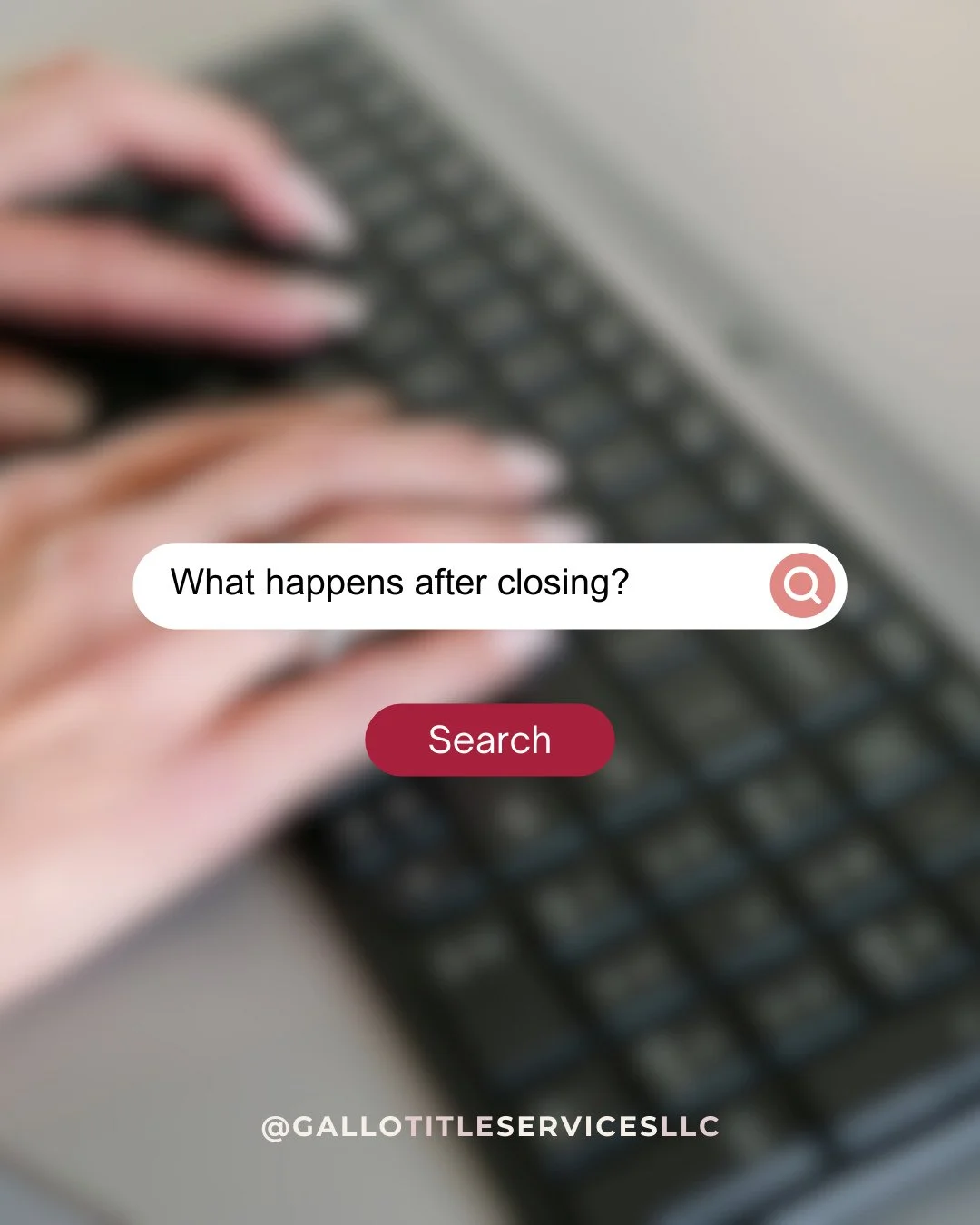 🏡 Closing day may be over, but there are still a few important steps happening behind the scenes.⁠
⁠
After closing, the sale is officially recorded with the county.⁠
⁠
Your deed and owner&rsquo;s title insurance policy are processed and delivered.⁠
