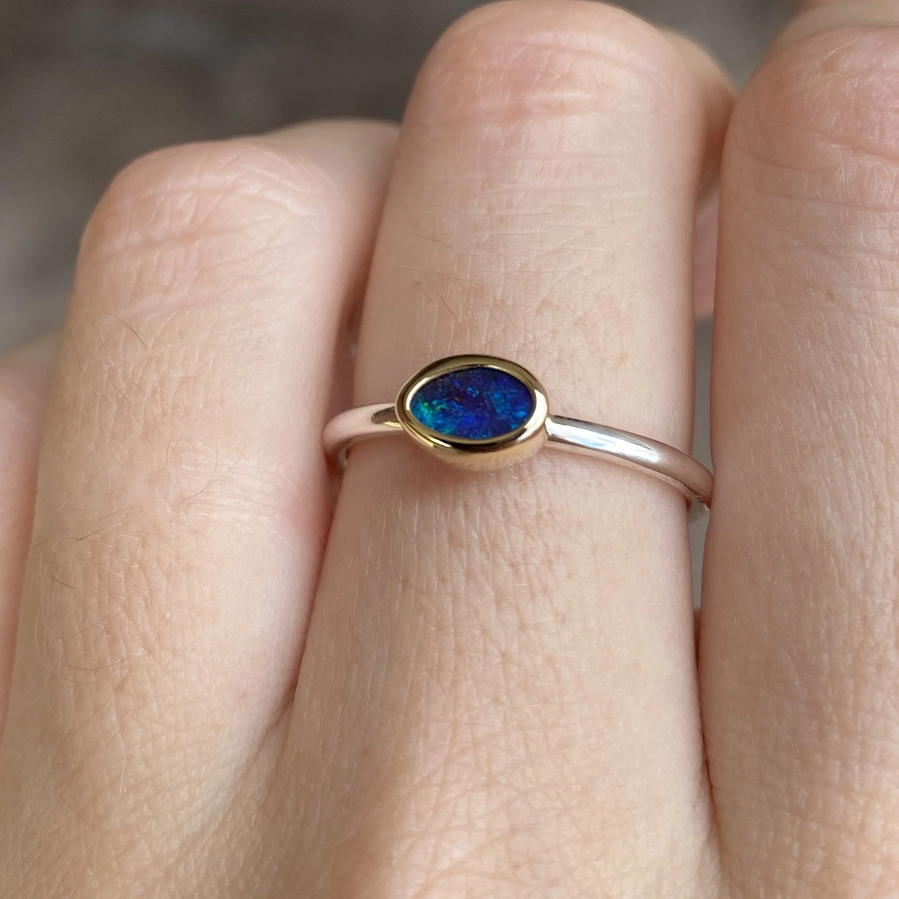 Mixed metals opal | size P