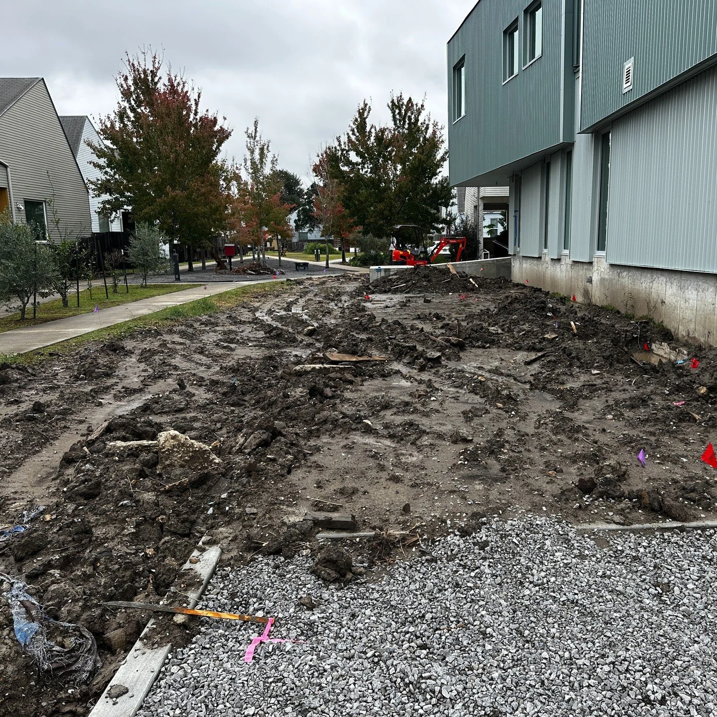 Behind every finished project is the work you don't always notice. Concrete forming underway at the Bastion Serenity Garden and this project is officially taking shape. More progress coming soon!