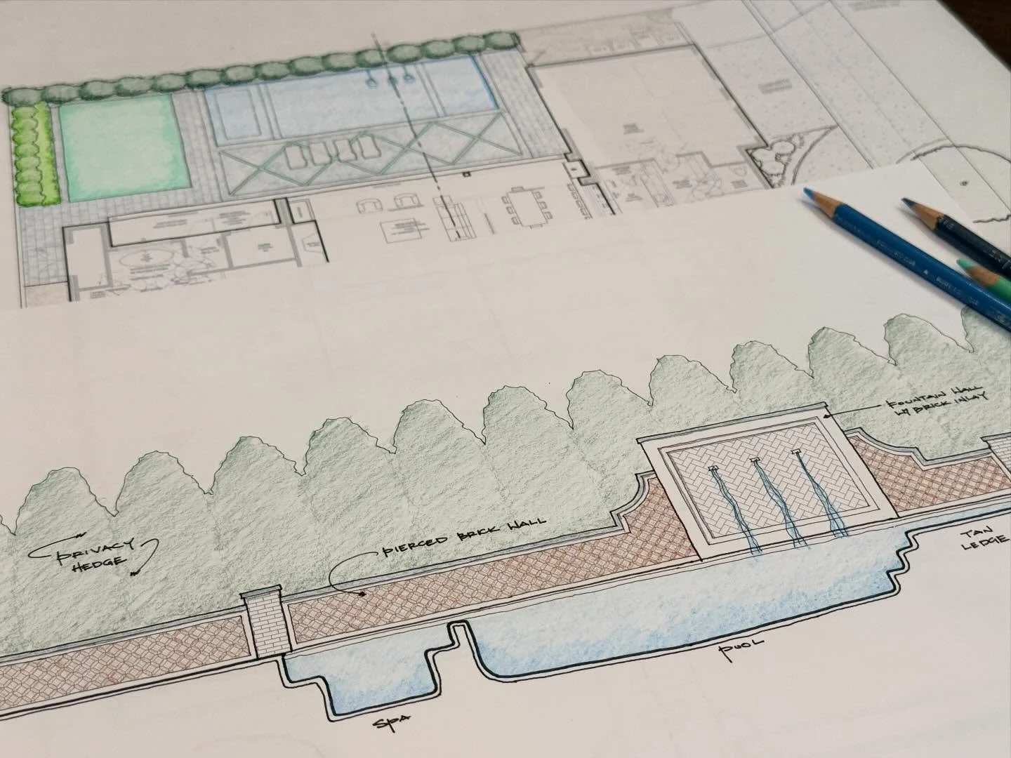 Old school never goes out of style. 
At Ilex, every project begins with a hand sketch &mdash; where thoughtful design meets the reality of how it will be built.