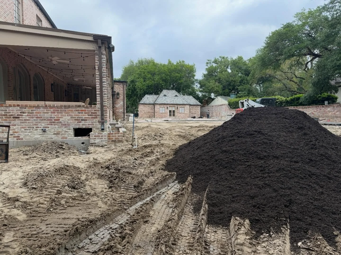 Once the dust settles, we can&rsquo;t wait to show you this amazing property.  Reviving this Metairie landscape to its former glory has been an amazing transformation to take part in.  #landscapearchitecture #plantingdesign #somanyplants
