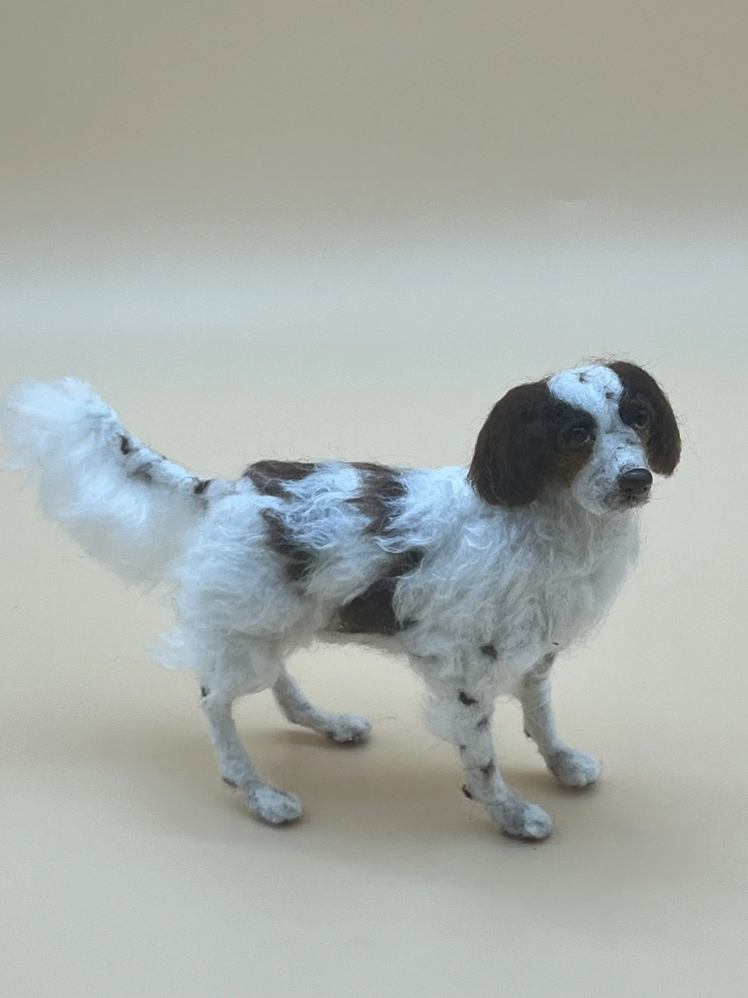 Springer Spaniel Dog Needle felted