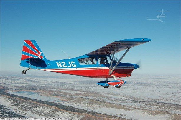 Super Decathlon N2JG in flight