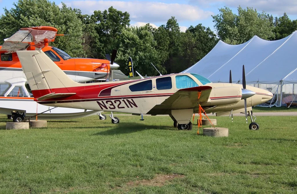 WETSU Aviation Baron D55 at EAA AirVenture Oshkosh