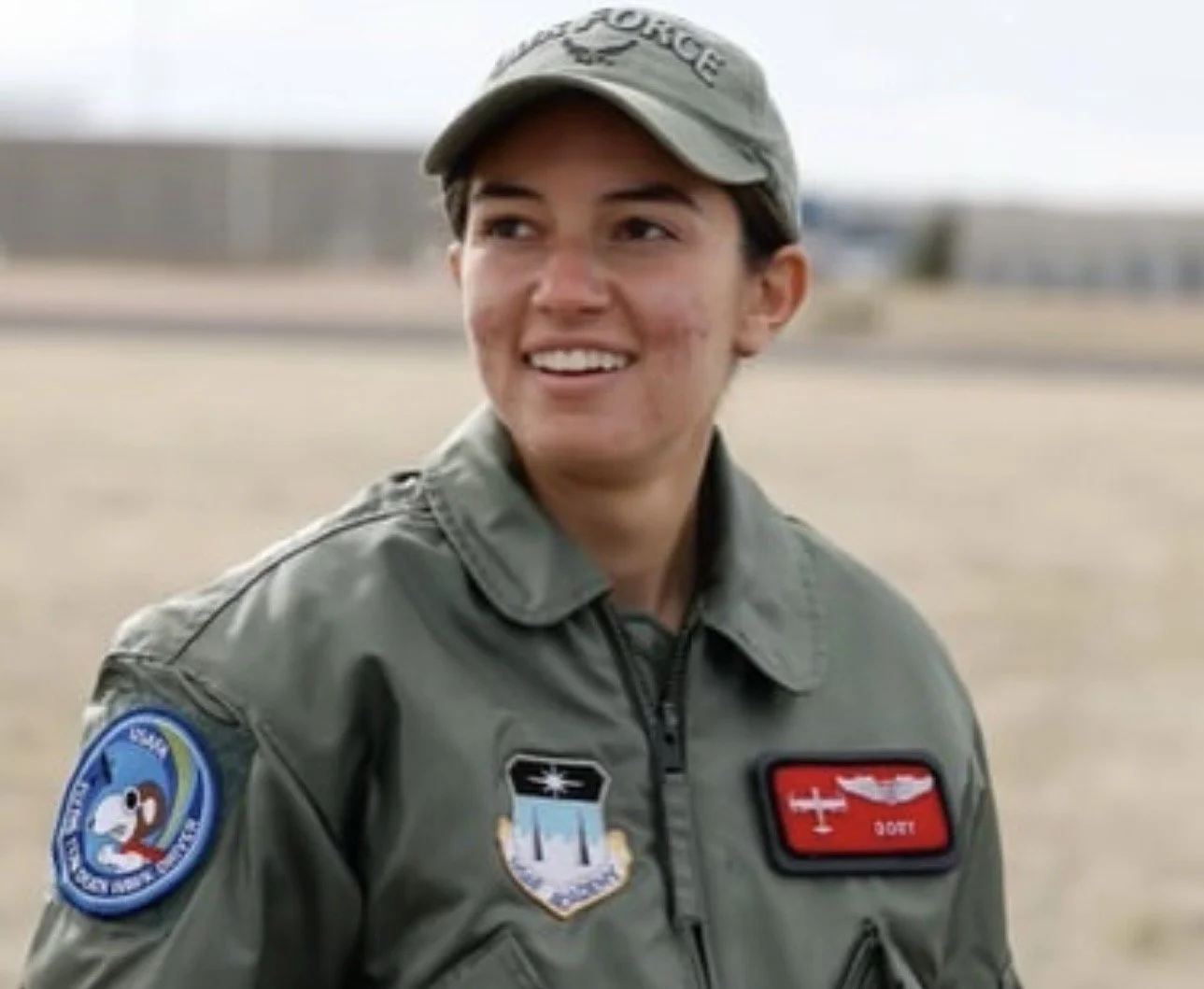 Morgan Modica, USAF F-22 Raptor Pilot