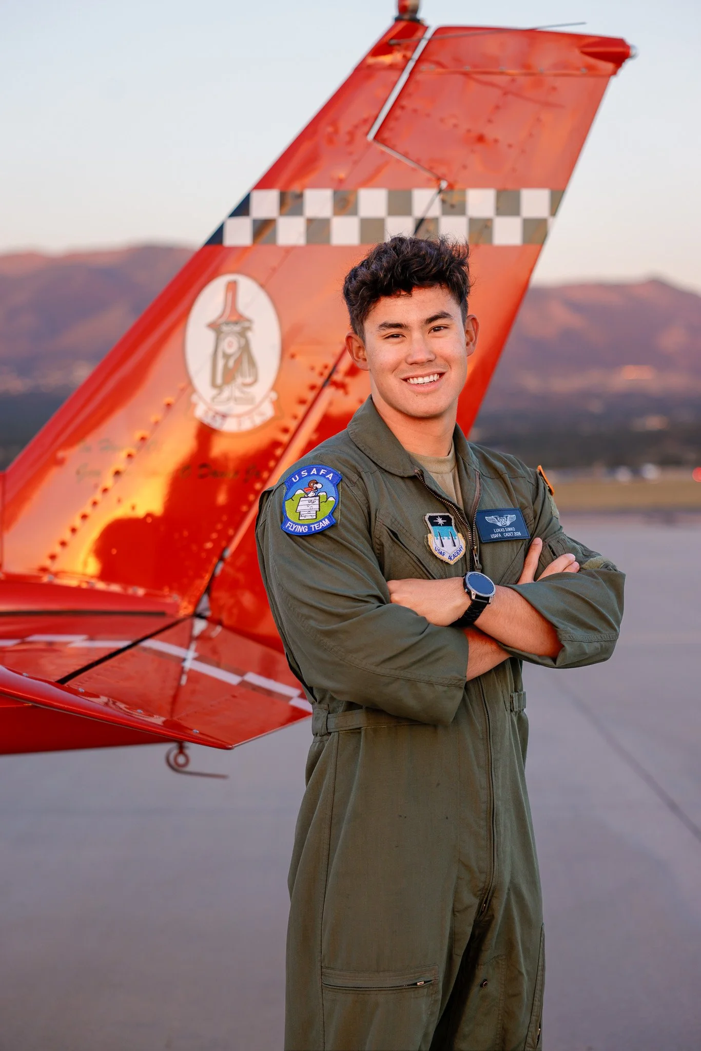 Lukas Simko, USAFA Flying Team, WETSU Aviation student