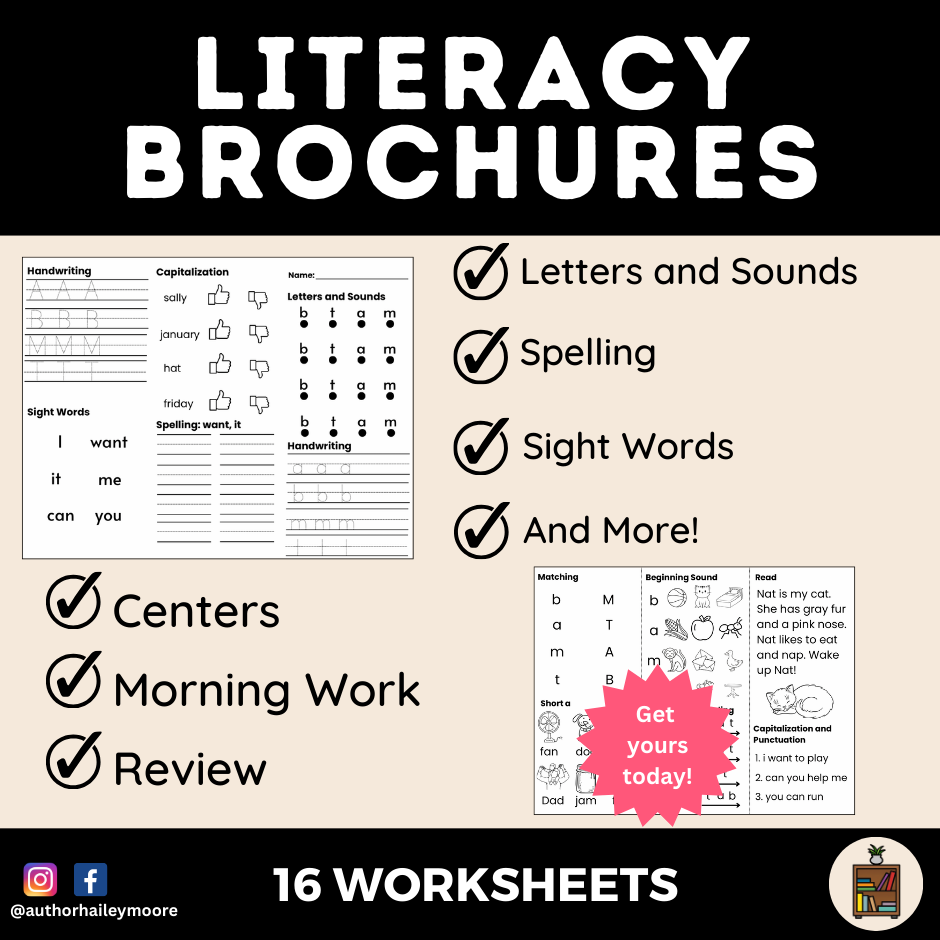 Literacy Brochures