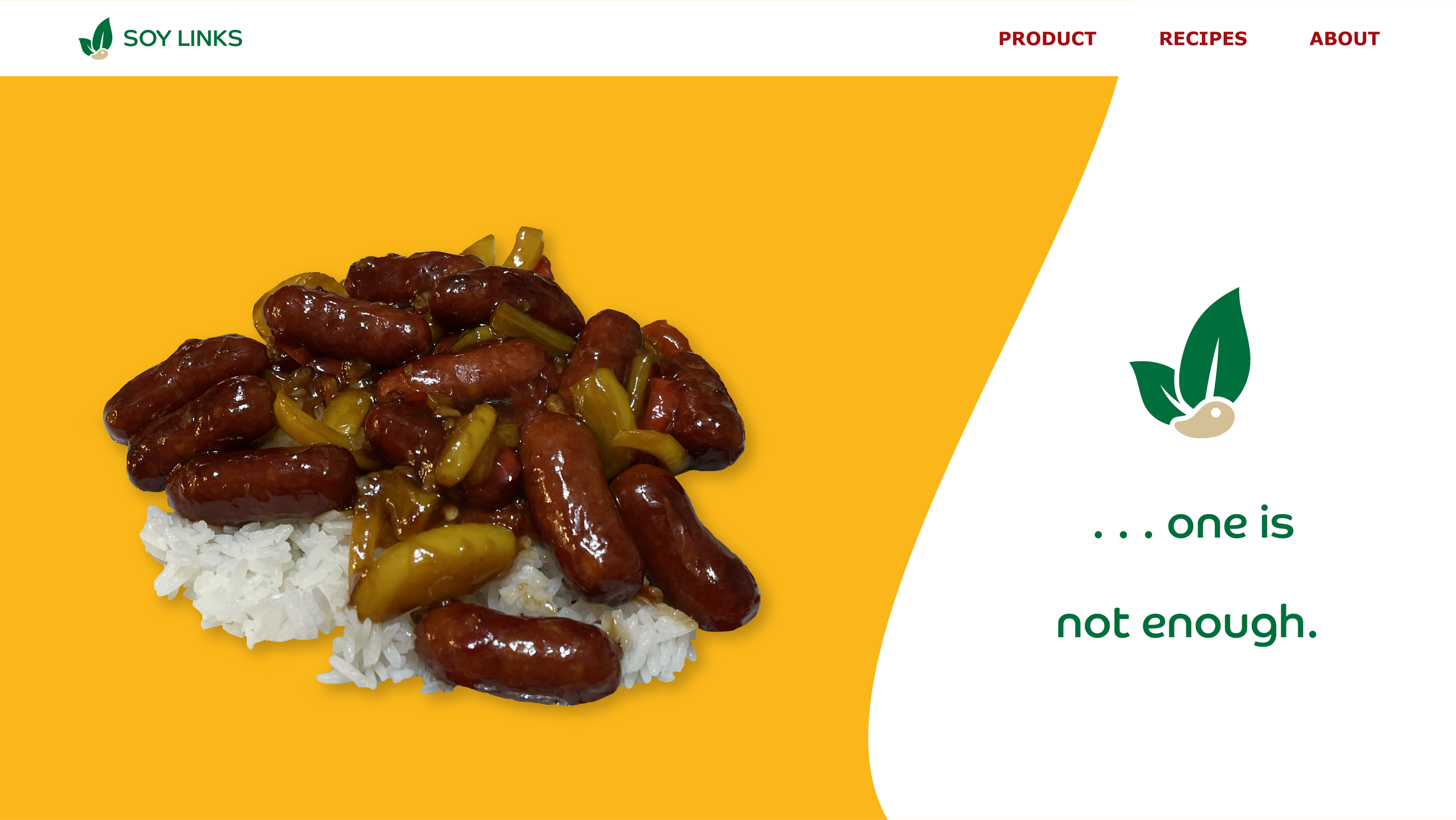 Soy Links - Website (Home)