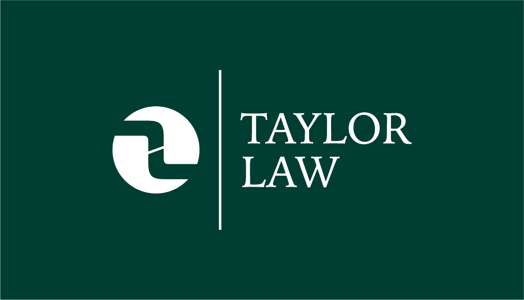 Taylor Law - Business Card Front