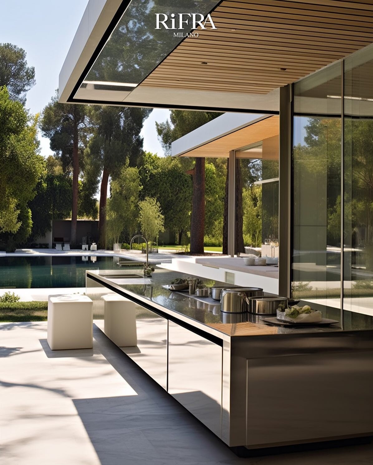 Discover the art of outdoor living with the new RiFRA's OUTDOOR Kitchen Collection! 🌿✨ 

Transform your outdoor space into an inviting haven for dining and entertaining. 

#RiFRAOutdoorKitchens #LuxuryOutdoorLiving #ItalianDesign