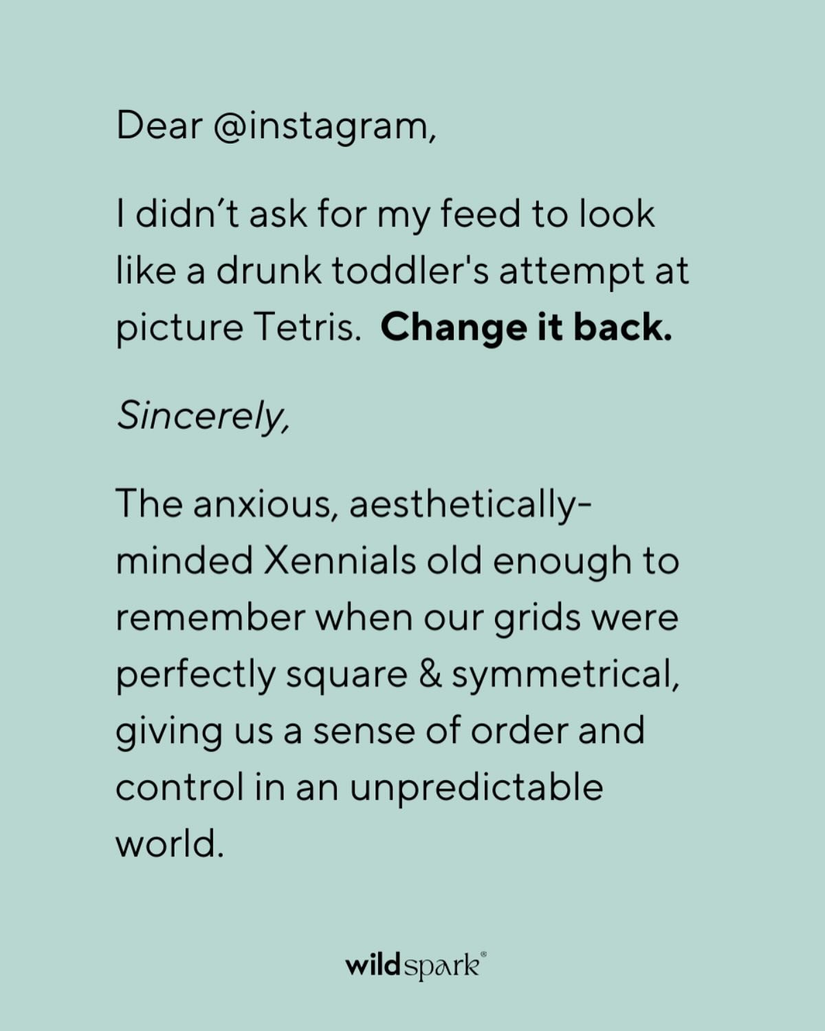 Now&rsquo;s not the time to be f*cking around and finding out, @instagram 😑