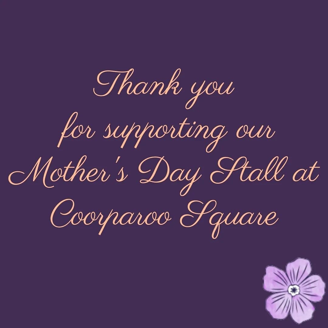 We really wanted to thank you for all  your support at our Mother's Day stall @coorparoosquare last Saturday. We were totally blown away. We loved seeing our loyal customers and meeting lots of new faces.
A huge thank you to @coorparoosquare @btmarke
