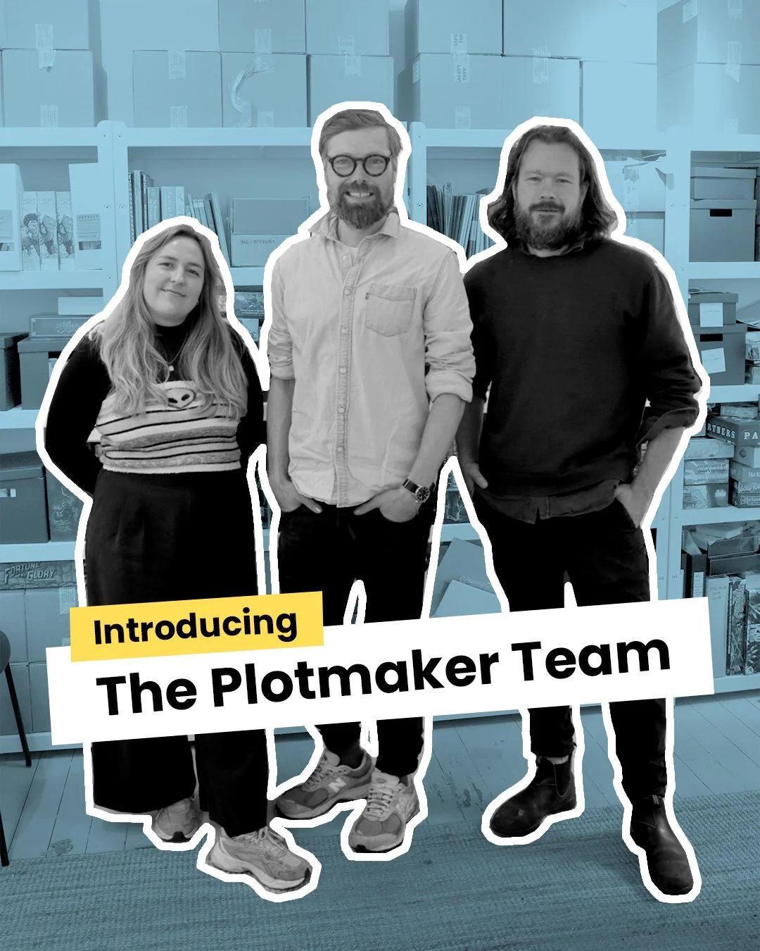 π Hello from the team behind Plotmaker Games! Meet Asger, Snorre & Emilie — the talents behind London Dread, Combo Fighter, and Tivoli.
We’ve been busy creating a new game to join the lineup, and we can’t wait to share it with