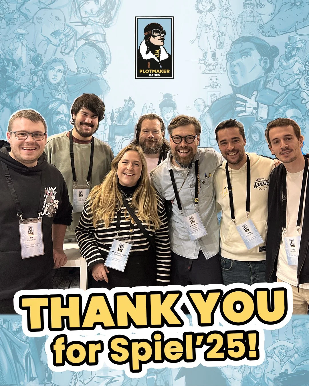 Spiel 25 was fantastic 🎉 Playing Combo Fighter with friends and fans. And giving the world a sneak peek of our upcoming Living Stories range.

Hugs to all of you who stopped by the Plotmaker booth. You all helped us share the story. You make everyth