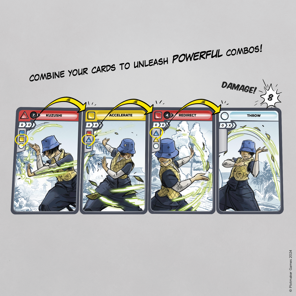 Combo Fighter: Plotmaker Edition: Pack 1 (EN) - Jeux de société