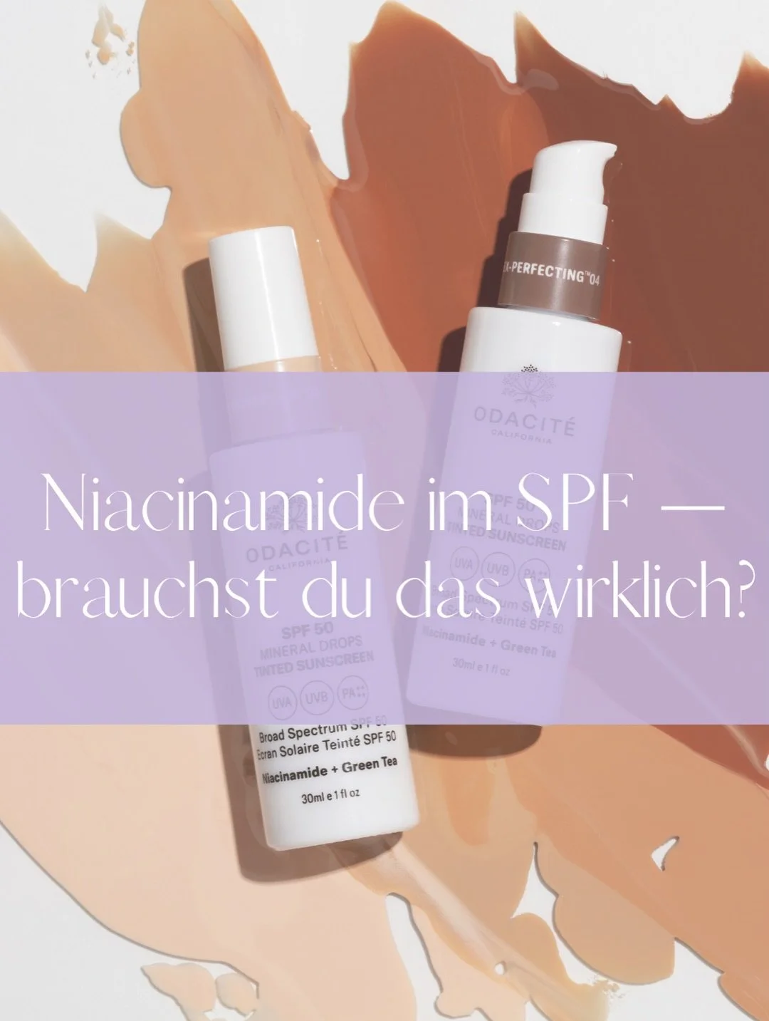 Sonnenschutz, der sich wirklich gut anf&uuml;hlt &mdash; das ist keine Selbstverst&auml;ndlichkeit.
Die Tinted Mineral Drops von Odacit&eacute; haben mich &uuml;berrascht. Die Textur ist so leicht, verteilt sich so wunderbar auf der Haut &mdash; und 