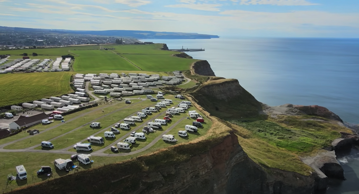 Touring & Motorhome Pitches Coastal Caravan Park Whitby Holiday Park