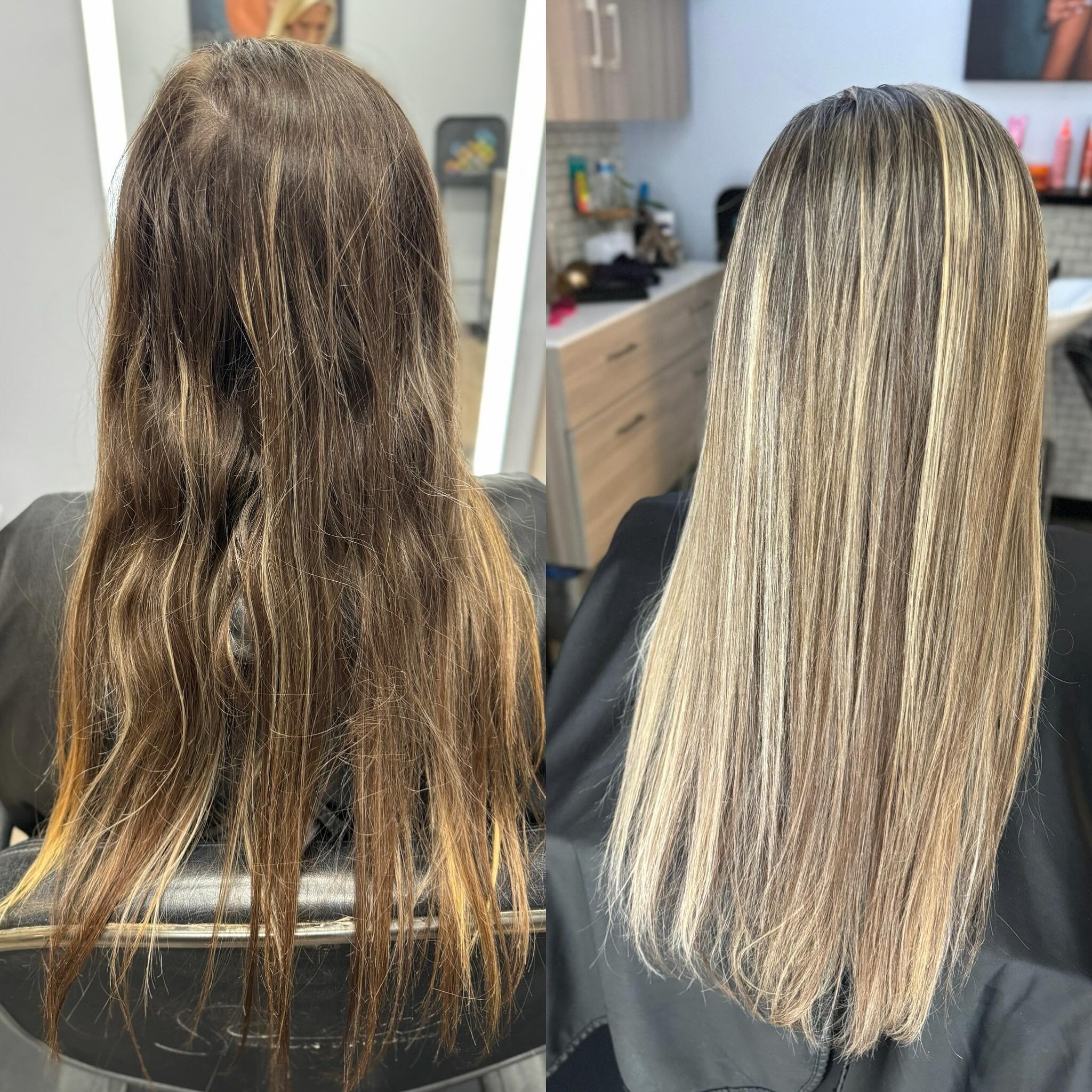 TRANSFORMATION TUESDAY &hearts;️

#blonde #blondehair #blondebalayage #blondefoilayage #brunette #brunettehair #hairtransformation #houstonhairstylist #cypresstxhairstylist #LOFT87 #aHAIRexperience