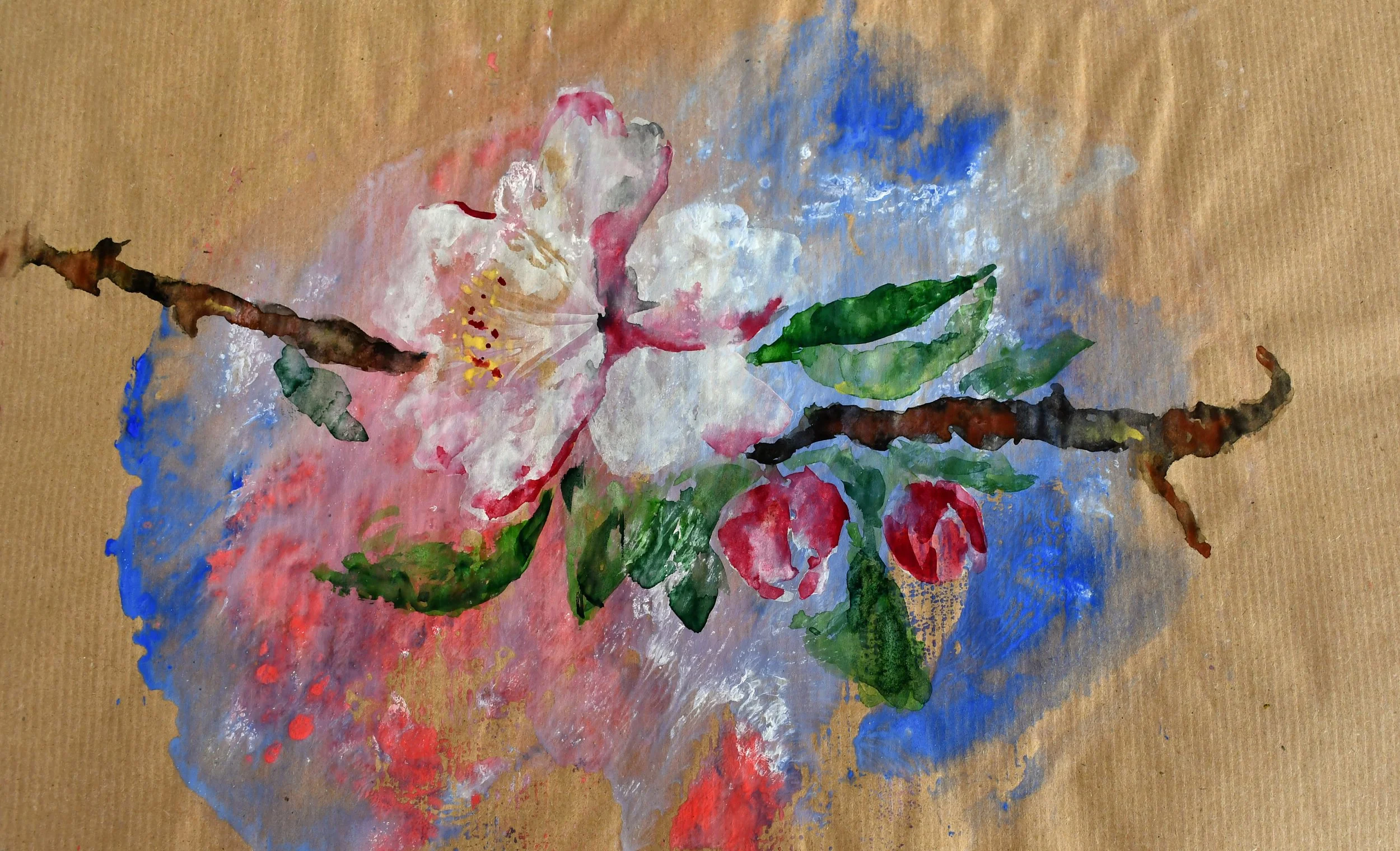 Baumblüten auf Packpapier.jpg