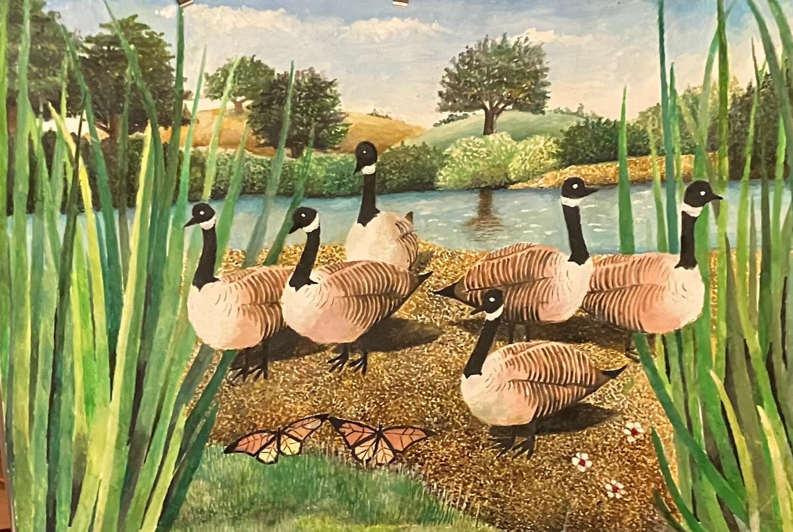 Geese & Butterfiles