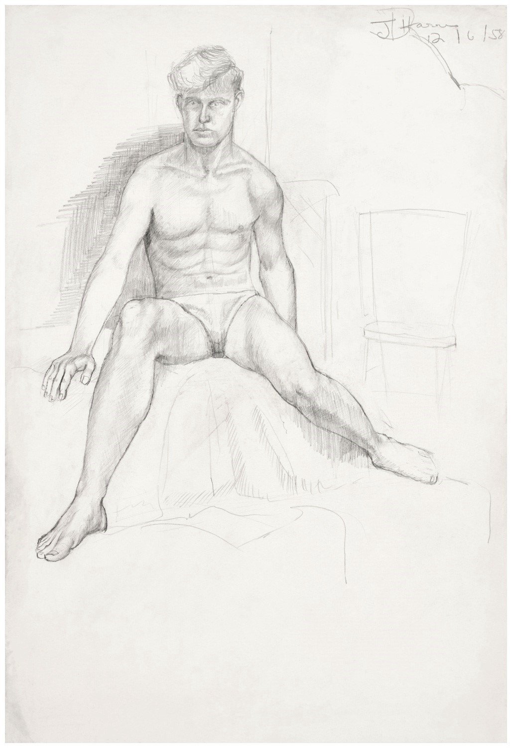 Anatomical Nude Study