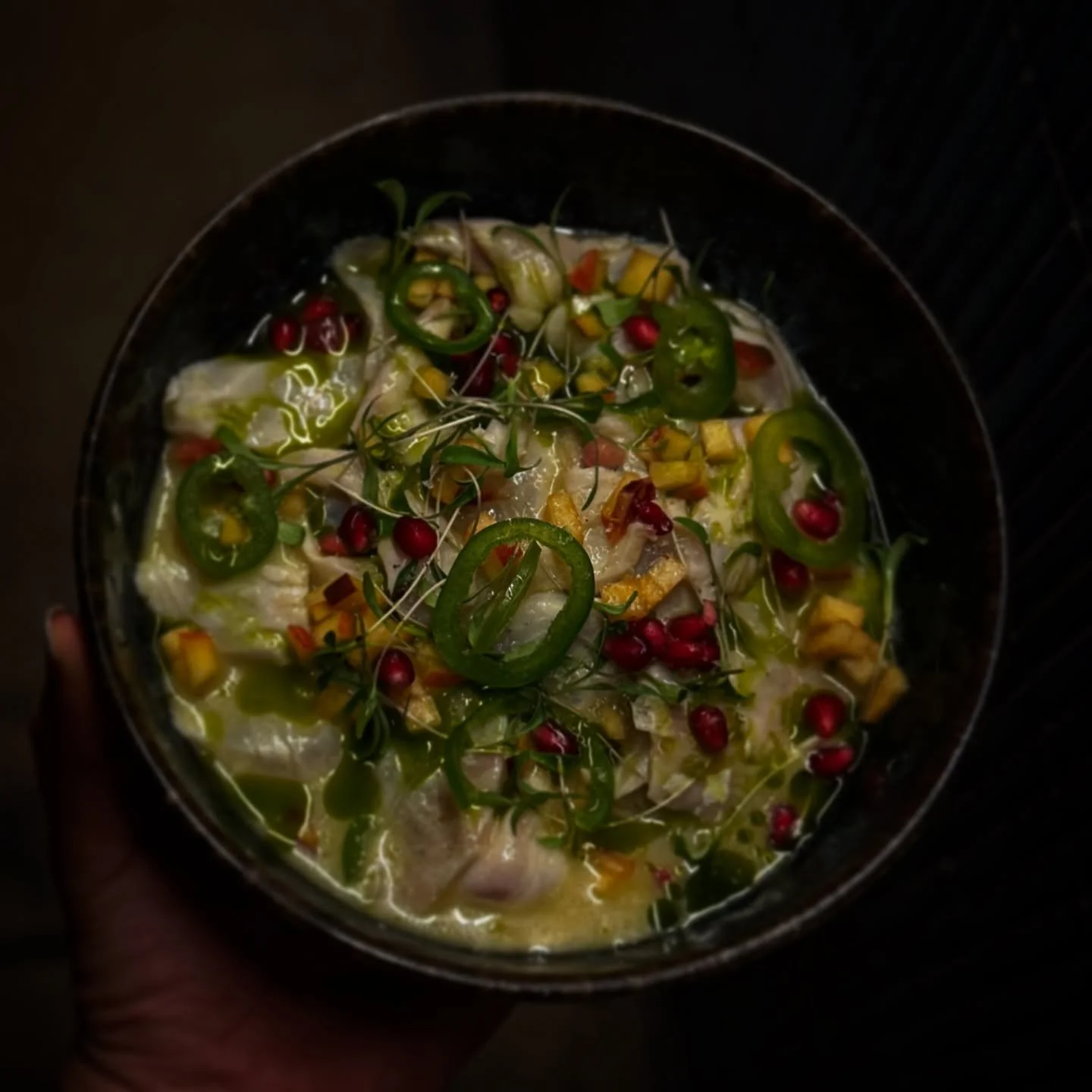 Ceviche Ol&eacute;

#blauelibelle #blauelibellem&uuml;nchen #blauelibellebar #weinbar #winebar #foodie #dinner🍴 #ceviche  #restaurantguidem&uuml;nchen #gaultetmillau #fallstaffmagazine #barguidem&uuml;nchen