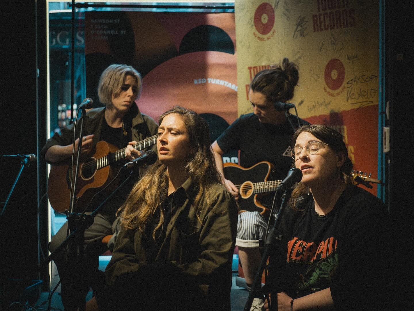 Thanks so much to everyone who joined us for our intimate in store performance at @towerrecordsdublin. We&rsquo;re in @goldendiscs Galway today and @goldendiscs Limerick &amp; Cork tomorrow! See you there! 

📷: Charlotte Blokhuis