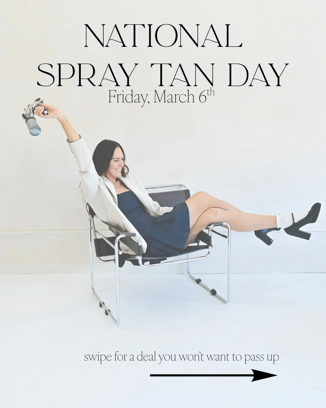 ✨NATIONAL SPRAY TAN DAY✨

LETS HAVE SOME FUN THIS FRIDAY! 

$65 TANS ALL DAY
HOURS HAVE BEEN EXTENDED 11AM - 6PM

Link in bio to book 🤎

#seattlesunless #seattlespraytan #nationalspraytanday #seattleinfluencers #seattlewellness