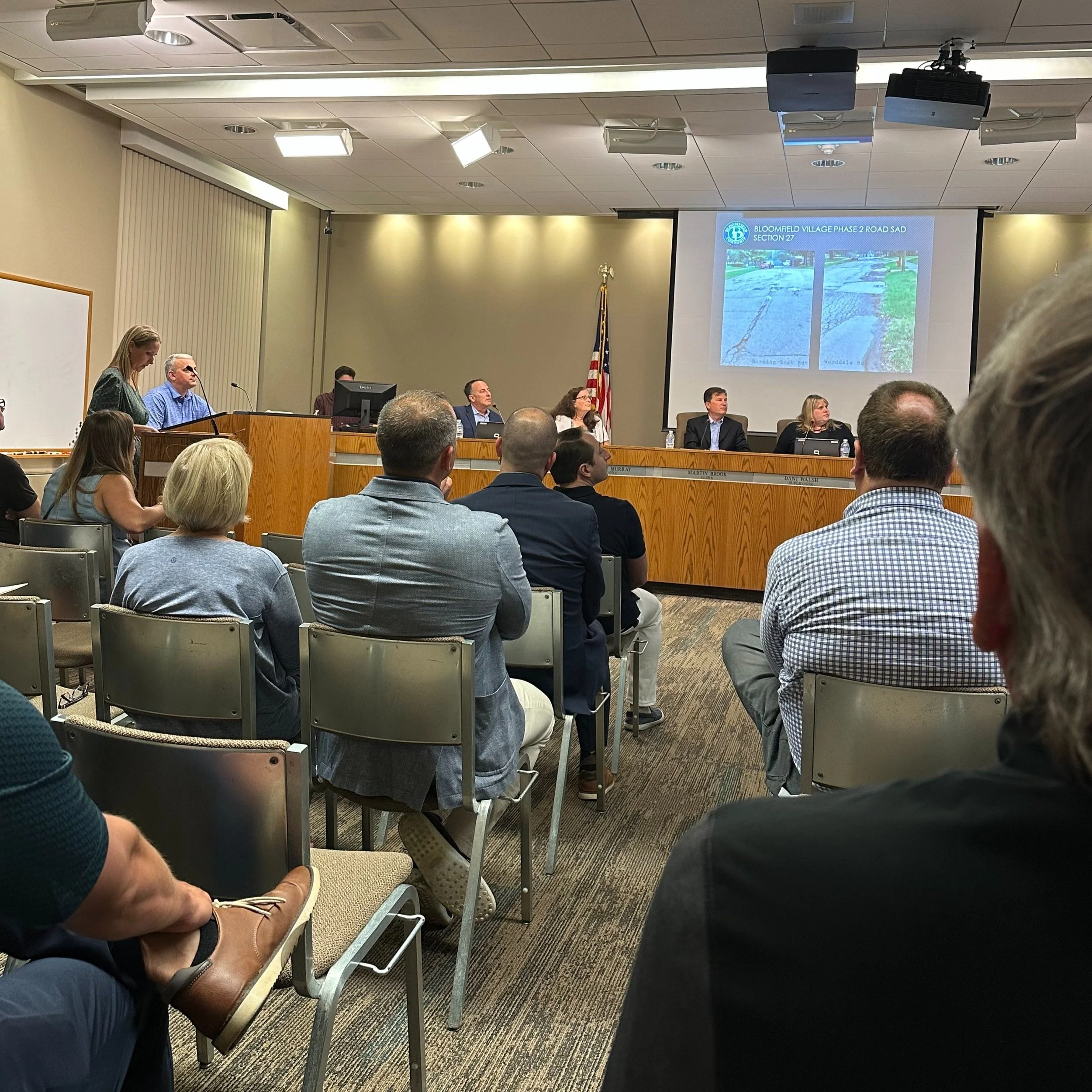Unanimous approval of Pink and Blue Sections