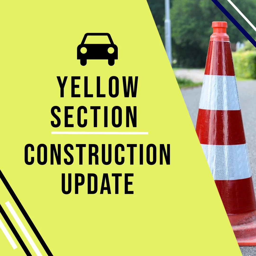 Concrete Driveway Approaches to begin Monday 10/6 in Yellow Section