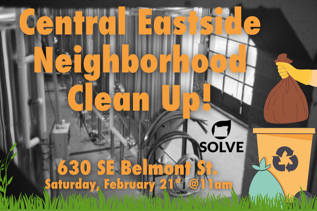 Central Eastside Cleanup!