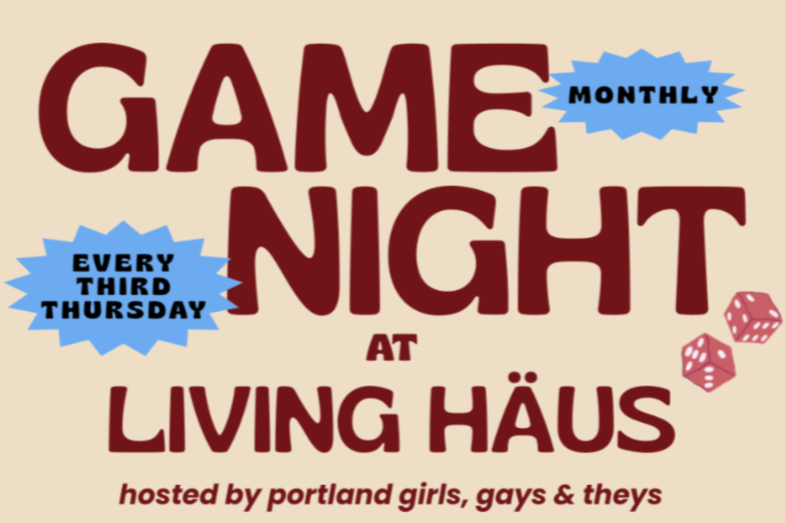 Girls, Gays and Theys Game Night